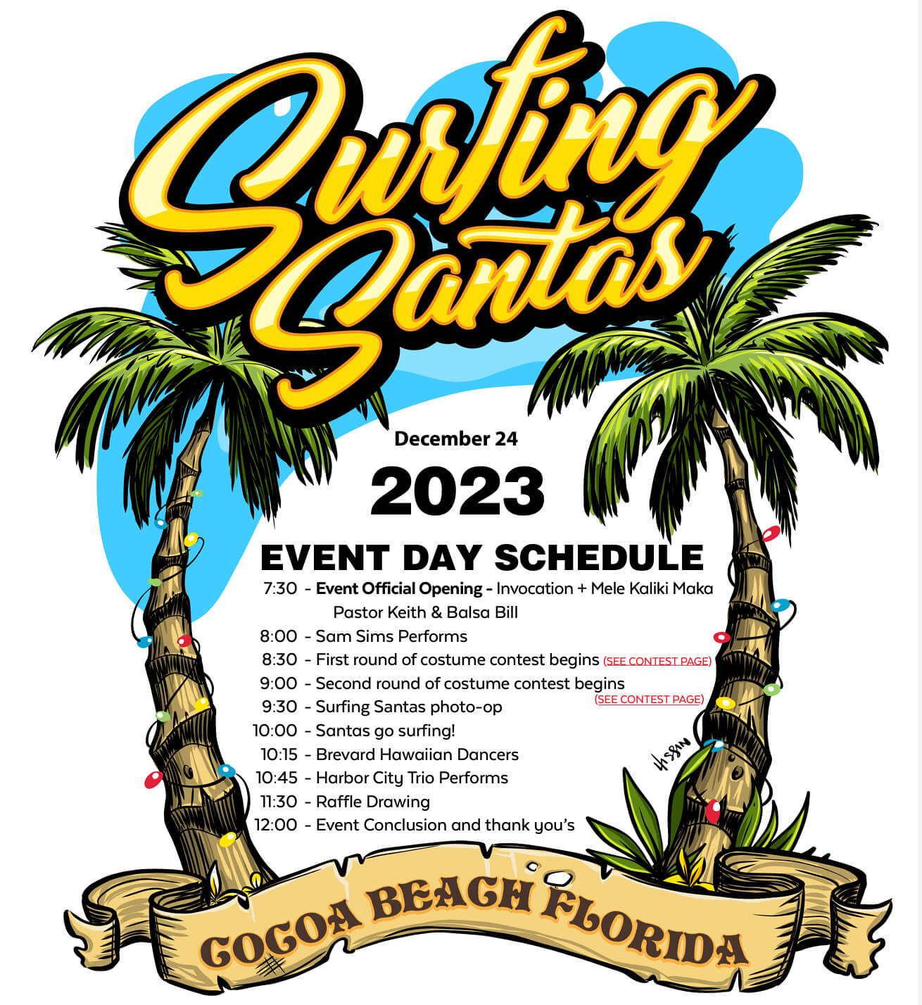 Surfing Santas 2024 Events