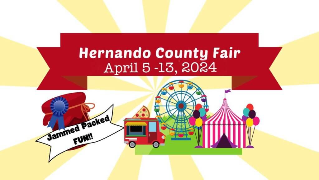Hernando County Fair promotional flyer. 