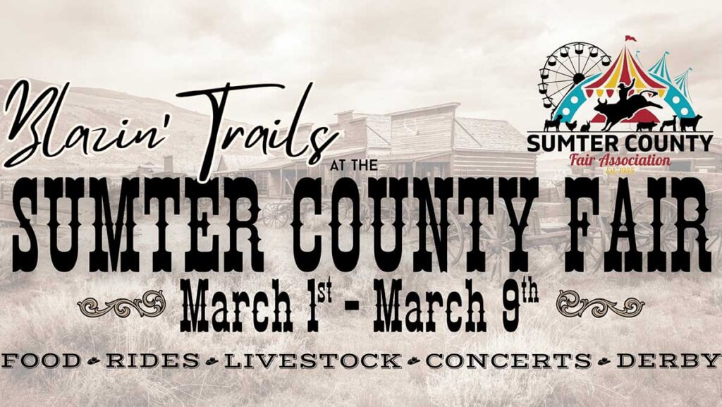 Sumter County Fair promotional flyer