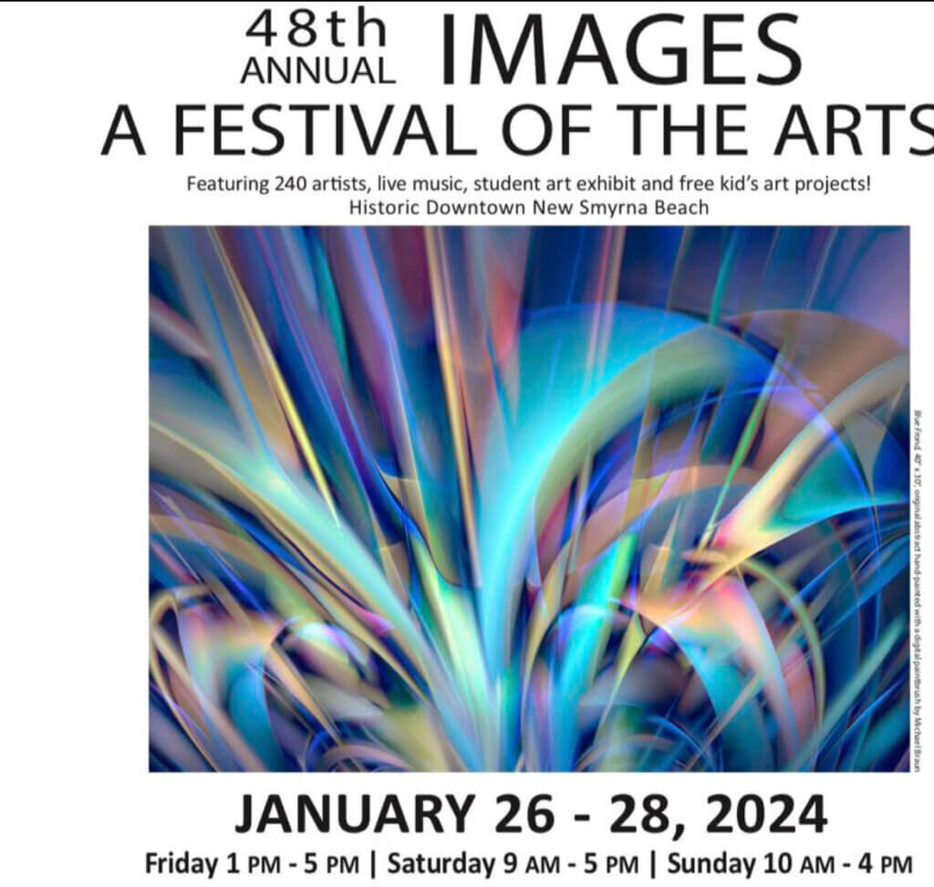 48th Annual IMAGES Festival of the Arts in NSB flyer