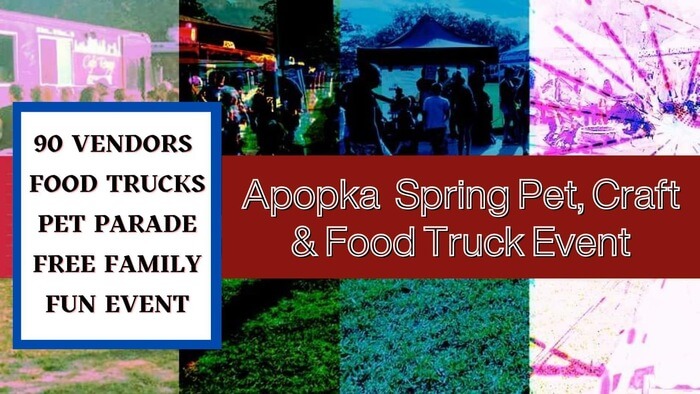 Apopka Spring Pet and Craft Festival promotional flyer