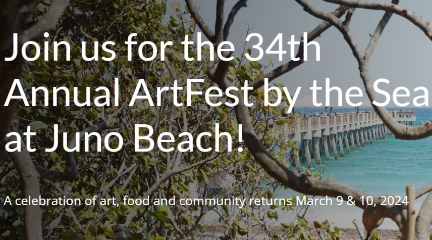 Art Fest by the Sea promotional flyer