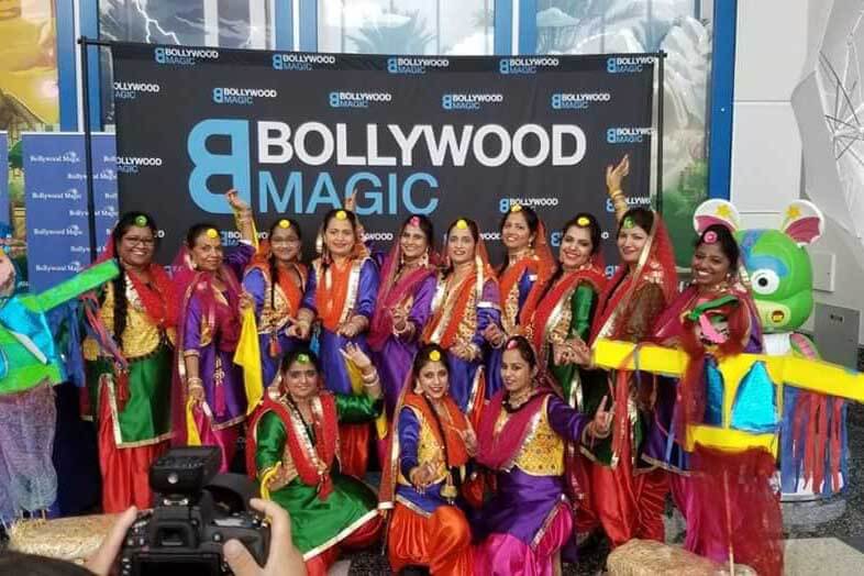Bollywood magic group shot