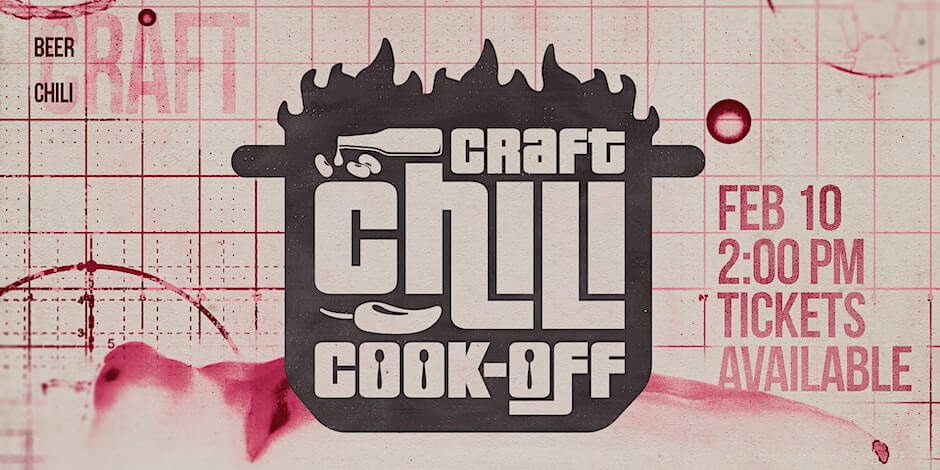 Chili cook off promotional flyer