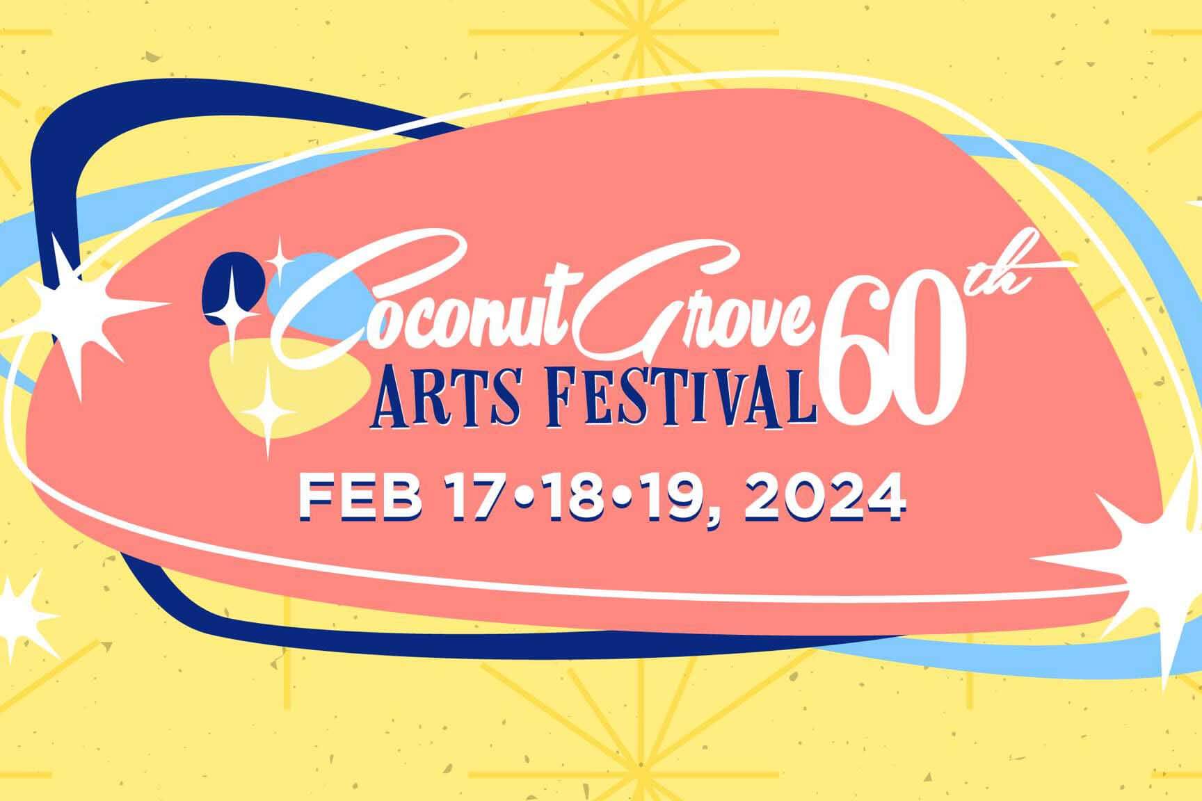Coconut Grove Art Festival promotional flyer