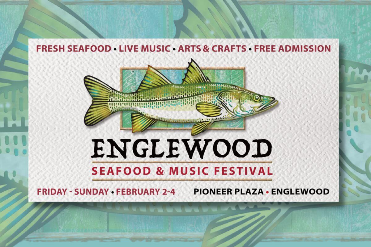 Englewood Seafood and Music Festival promotional flyer. 