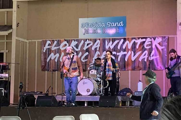Florida Winter Music Festival Stage performance