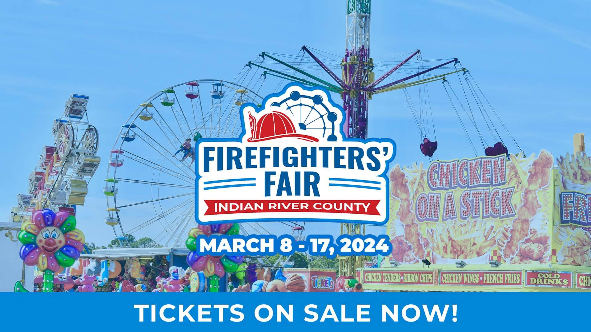 INDIAN RIVER COUNTY FIREFIGHTERS Fair Promotional Flyer