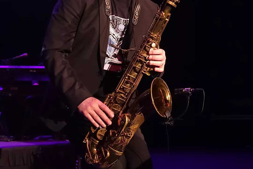 Saxophone player. 