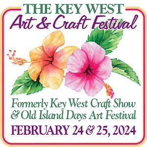 Key West Art and Craft Festival promotional flyer