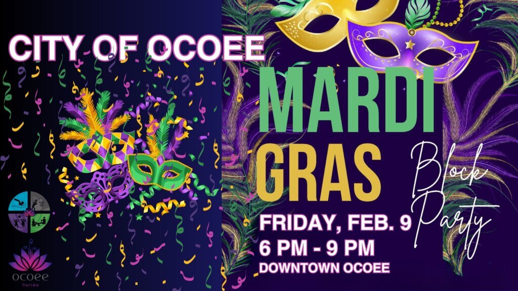 Ocoee Mardi Gras Block Party