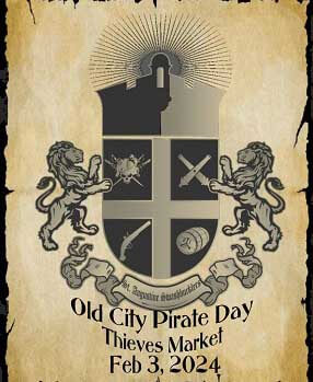 Old City Pirate Day promotional flyer