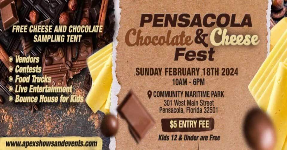 Pensacola Chocolate and Cheese Fest
