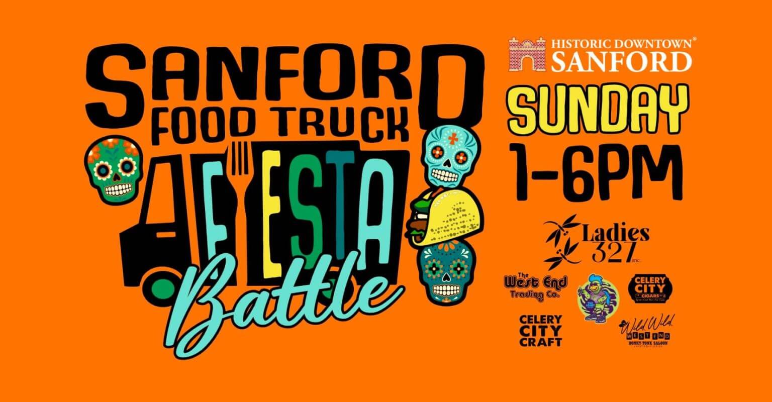 Sanford Battle of Food Trucks promotional flyer