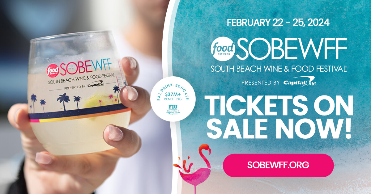 South Beach Wine and Food Festival promotional flyer
