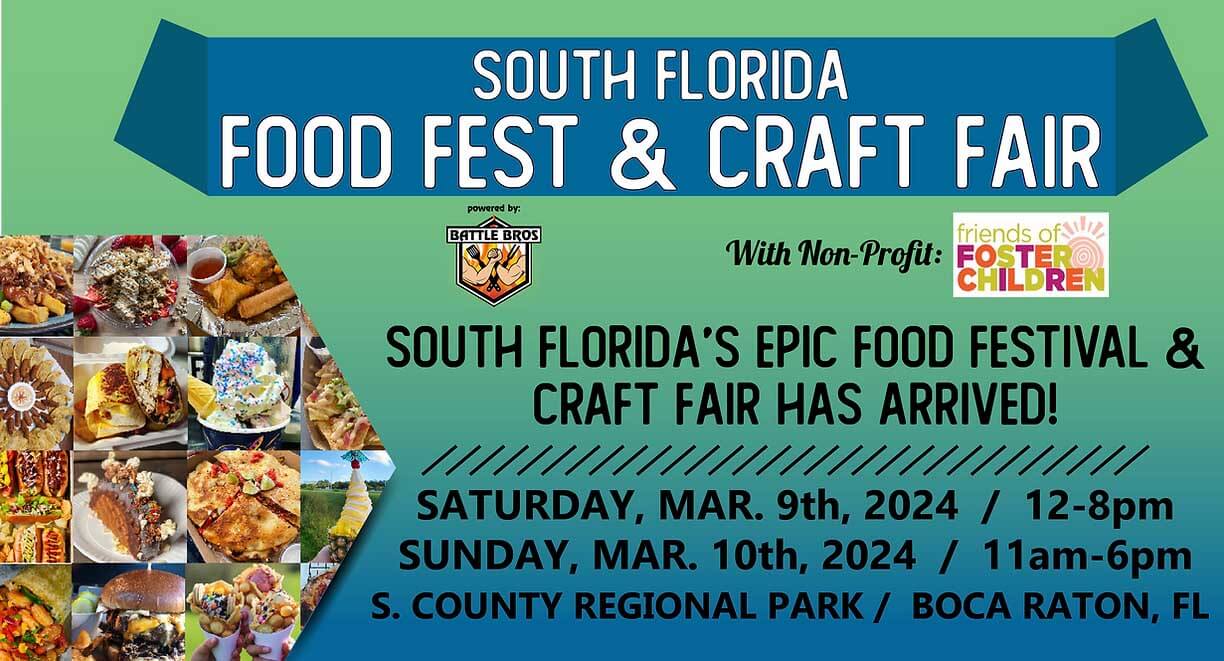 South Florida Food Fest promotional Flyer
