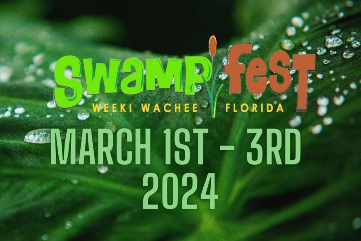 Weeki Wachee Swamp Fest promotional flyer. 