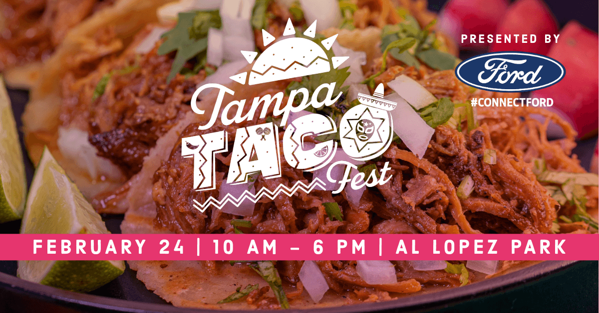 Tampa Taco Fest promotional flyer
