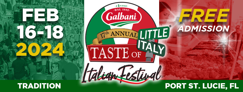 Taste of Little Italy promotional flyer. 