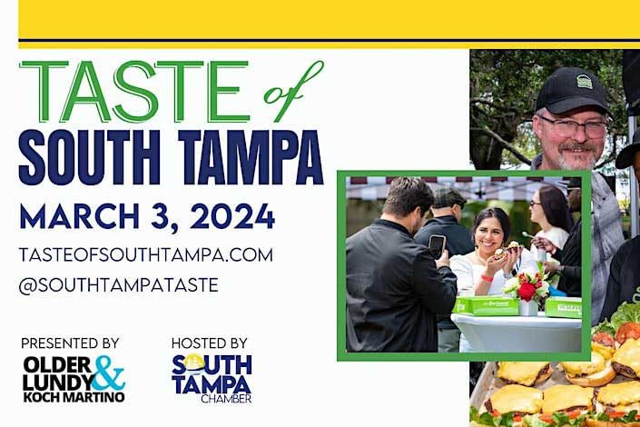 Taste of South Tampa Promotional Flyer