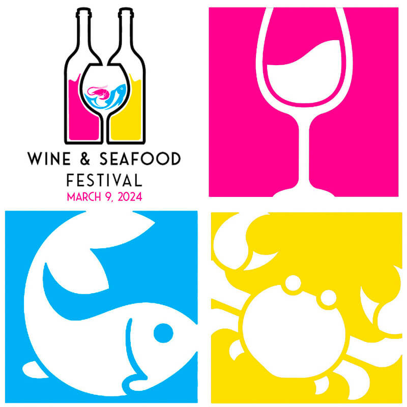 Wine and Seafood Festival flyer