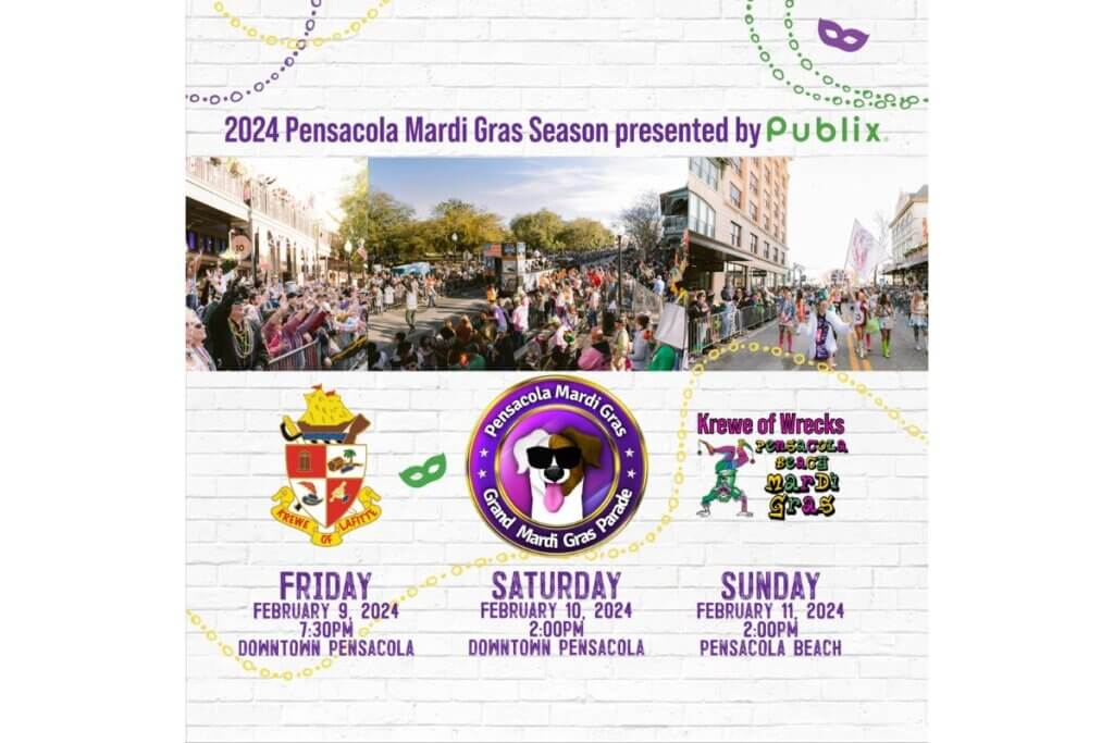2024 Pensacola Mardi Gras Season