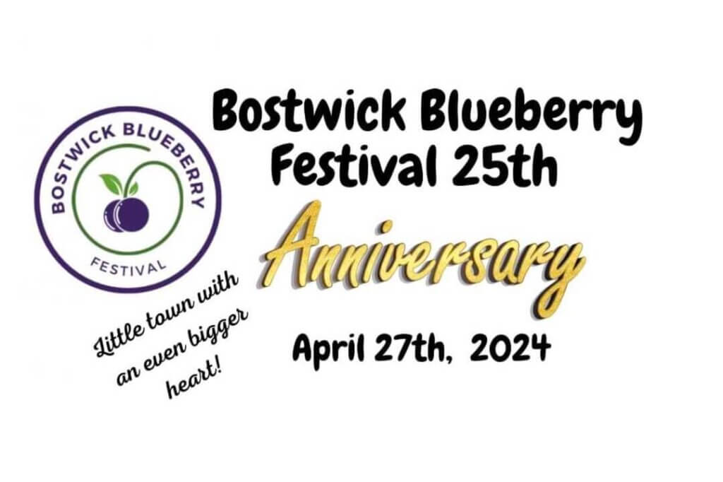 Bostwick Blueberry Festival Promotional Flyer