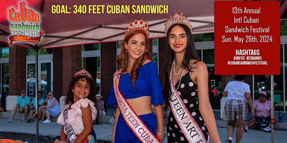 Cuban Sandwich Festival Promotional Flyer