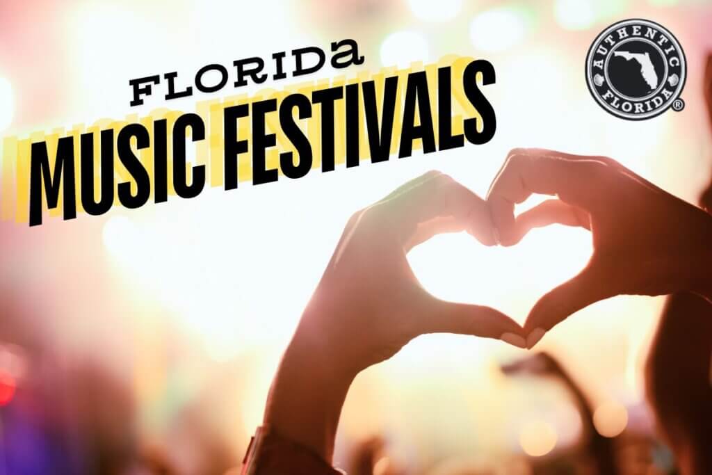 Florida Music Festivals with heart hands