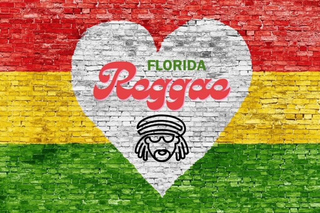 Florida Reggae brick wall
