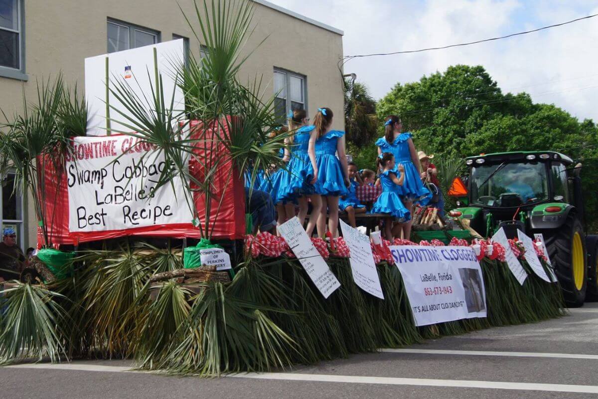 Swamp Cabbage Festival Cloggers in LaBelle, Florida
