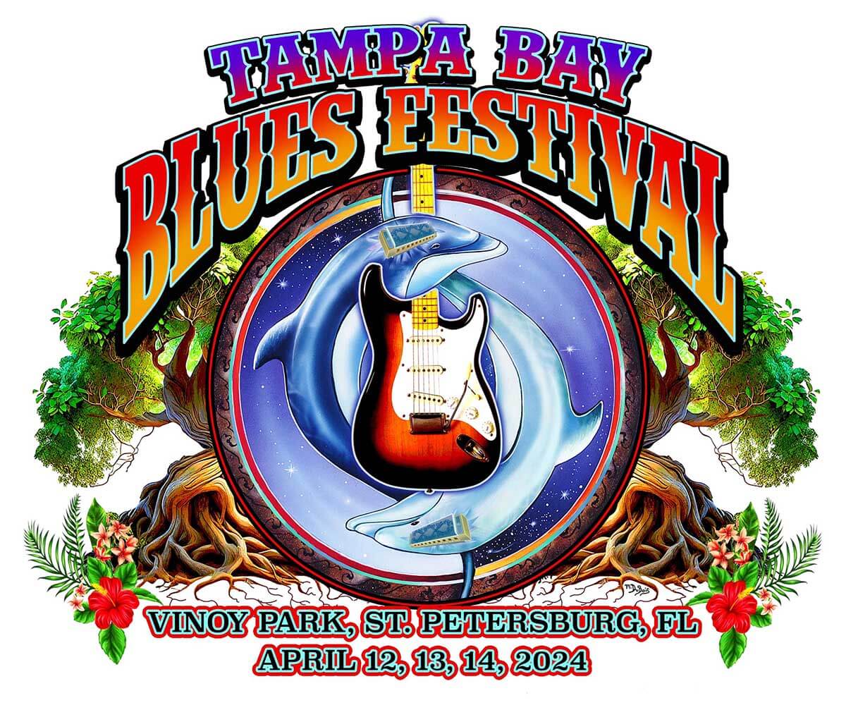 Tampa Bay Blues Festival promotional flyer