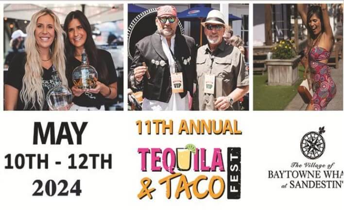 Tequila and Taco Festival Promotional Flyer