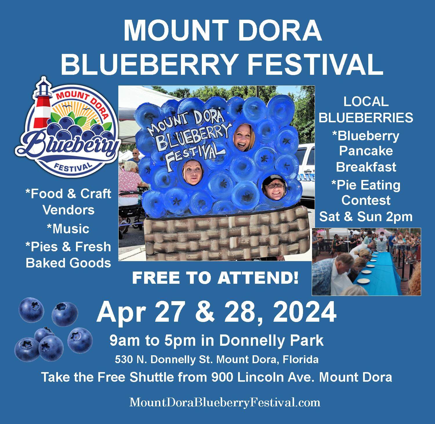 Mount Dora Blueberry Festival 2024