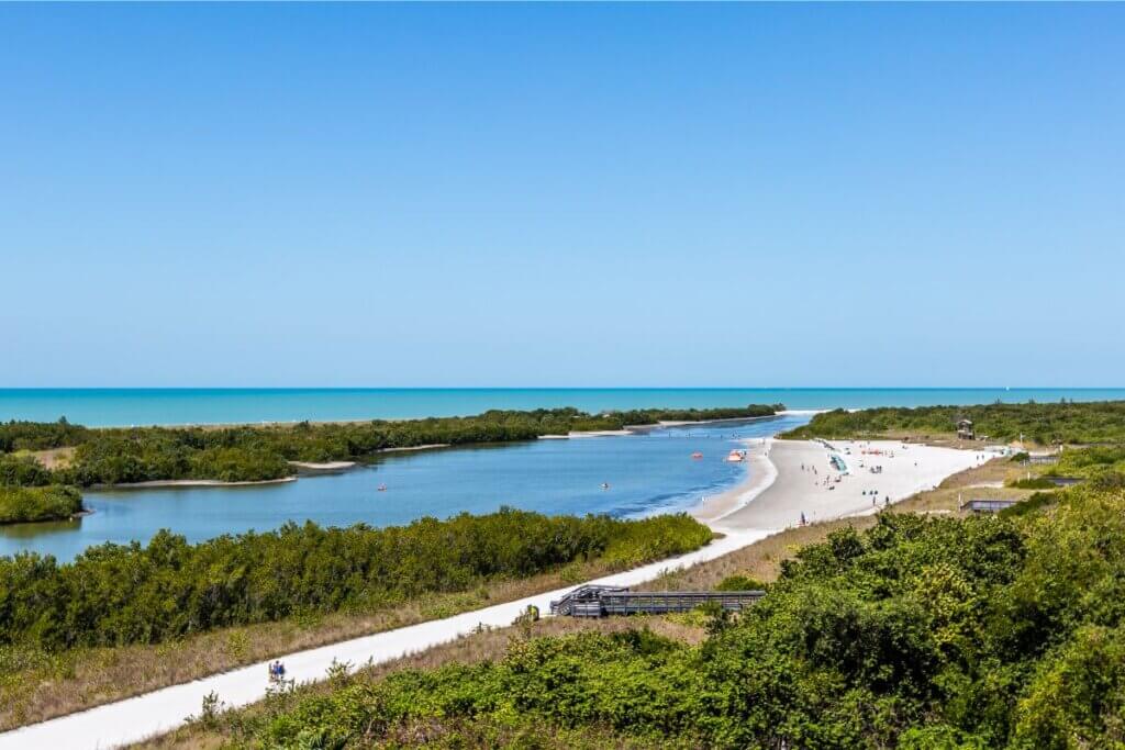 Things to do on Marco Island include a visit to Tigertail Beach