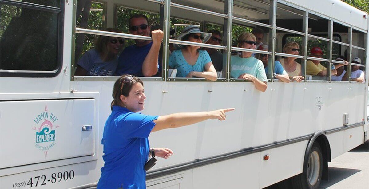 tram tour group